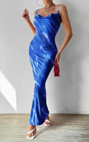 Floral Spaghetti Strap Slip Dress